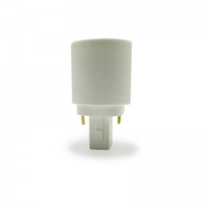 Adapter for G24 to E27 bulbs