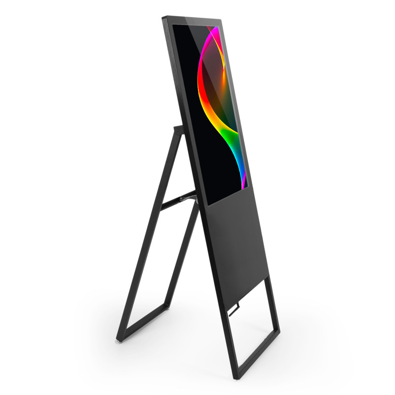 LCD Foldable Advertising Display - 32" Full HD - Android - Indoor | digital advertising LCD Foldable Advertising Display - 32" Full HD - Android - Indoor | digital advertising