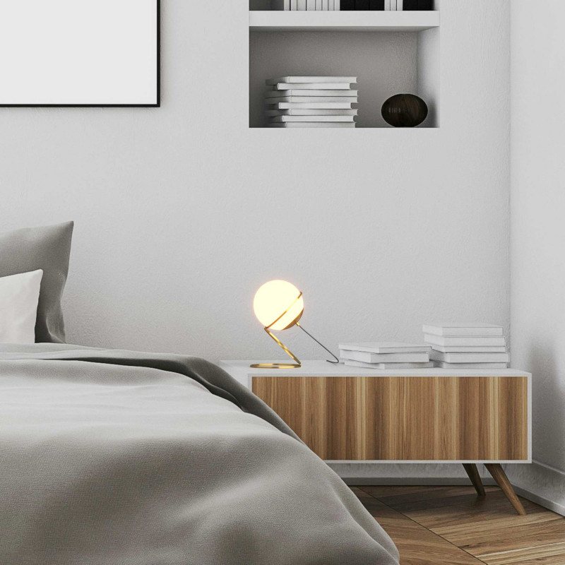 Crystal ball table lamp "Ruth" | bedside table lamps Crystal ball table lamp "Ruth" | bedside table lamps