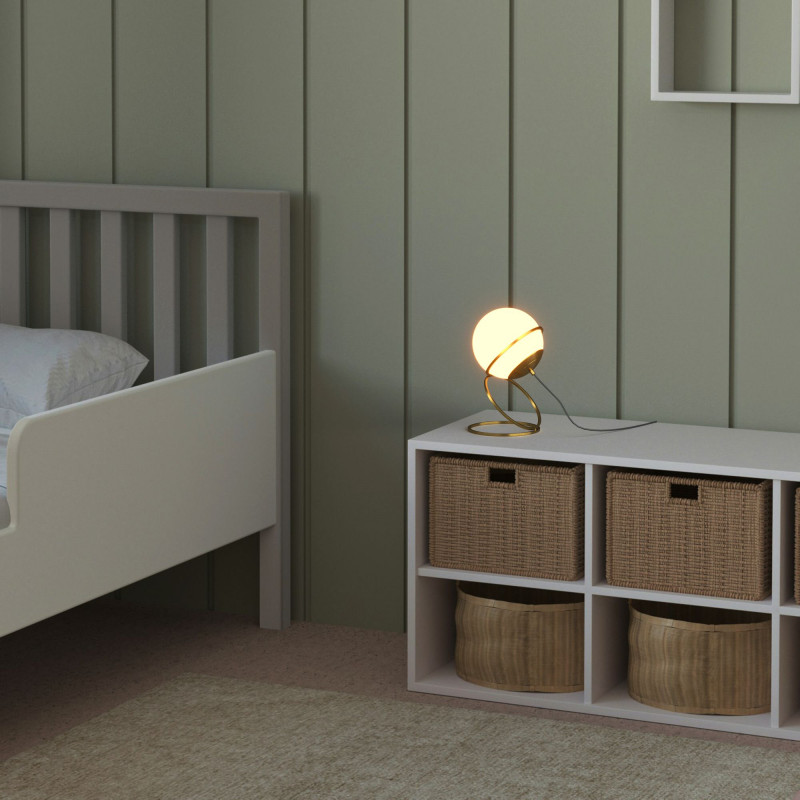 Crystal ball table lamp "Ruth" | bedside table lamps Crystal ball table lamp "Ruth" | bedside table lamps