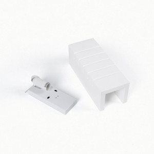 Aplique de parede em gesso "Line" - 1 x E14 | interior wall sconces