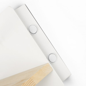 Wall light "Artin" - With adjustable LED spotlight and USB port - E27 + 3W