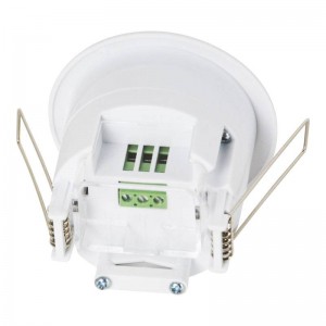 Recessed motion sensor