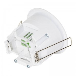 Recessed motion sensor