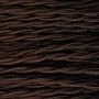 Brown braided cable 10mts