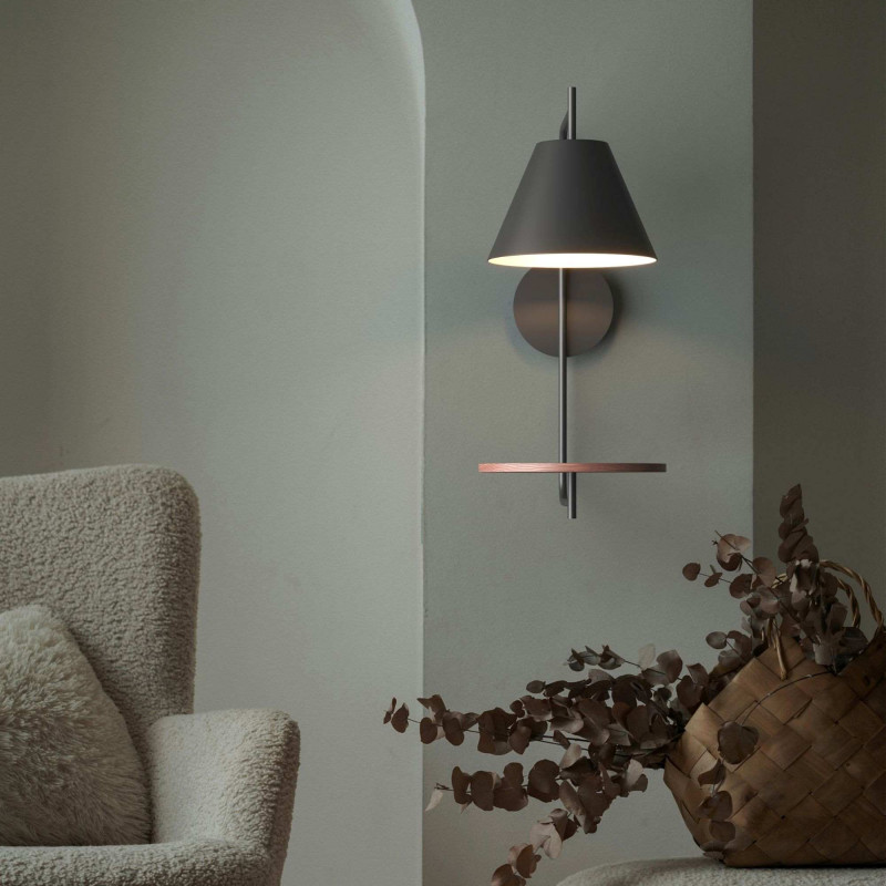 Wall light with shelf "Bilon" - E27 | bedroom wall lights Wall light with shelf "Bilon" - E27 | bedroom wall lights