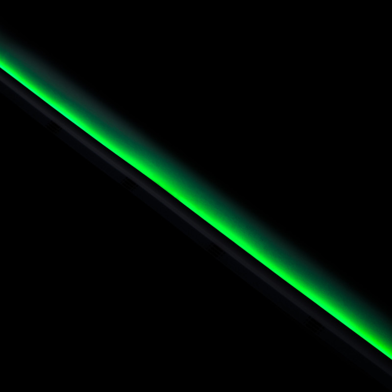 RGB COB LED Strip - 24V DC - Lateral emission - 12W/m - 10mm - IP20 - 5cm cut - 5 metres roll