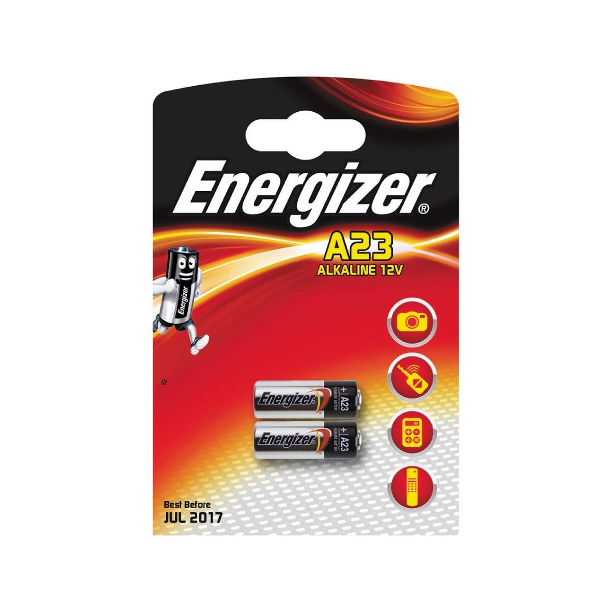 Energizer A23 battery Blister of 2 pcs.