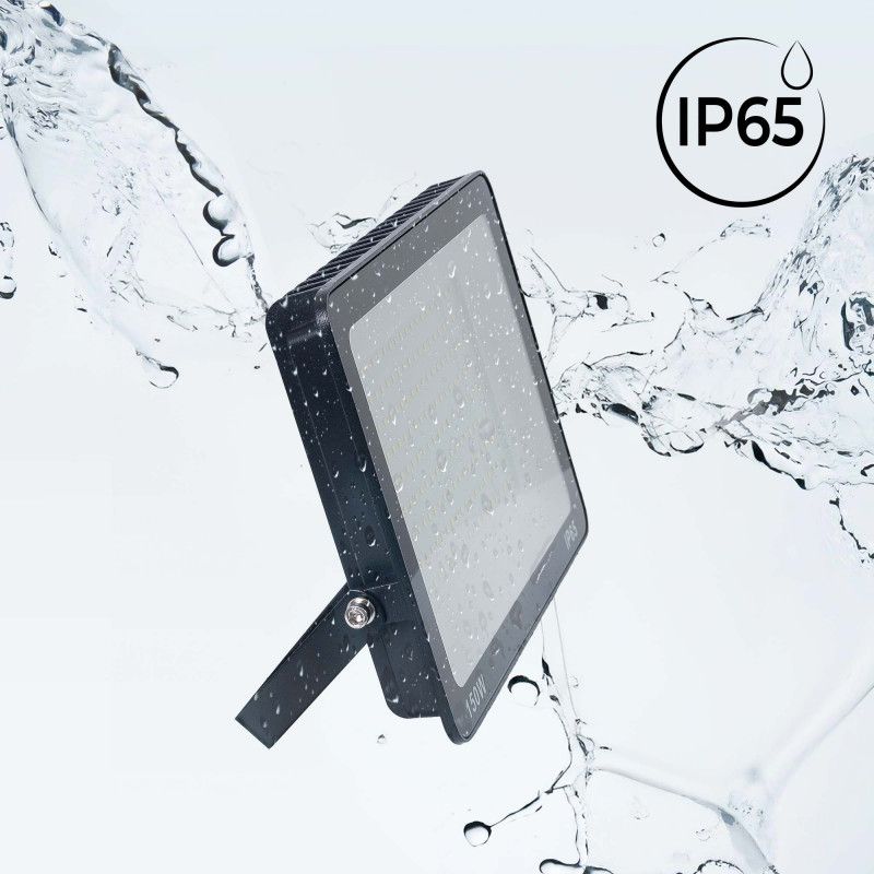 Pack x 2 - Outdoor LED floodlights - 150W - 95lm/W - IP65 Pack x 2 - Outdoor LED floodlights - 150W - 95lm/W - IP65