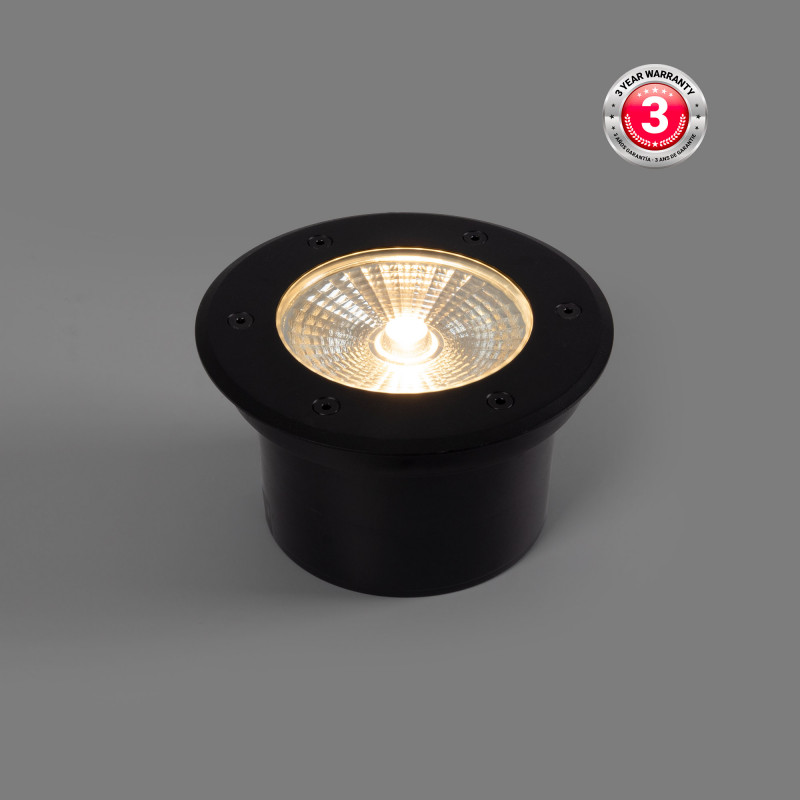 Outdoor LED ground beacon 18W - 12V DC - IP67 - Ø15cm - 30º. Outdoor LED ground beacon 18W - 12V DC - IP67 - Ø15cm - 30º.
