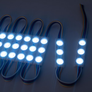 RGB + CCT LED modules for signage - 0.96W - 12V - IP65 - 120º