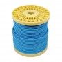 NORDIC STYLE ELECTRIC CABLE 2X0,75 TEXTILE WHITE AND BLUE COLOR