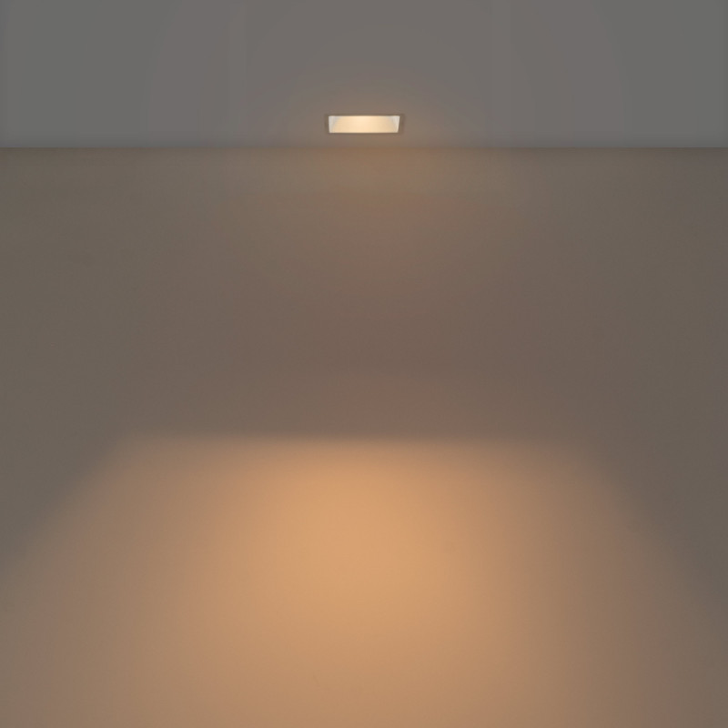 Recessed square downlight ring - Low UGR - Cutout 85 x 85mm Recessed square downlight ring - Low UGR - Cutout 85 x 85mm