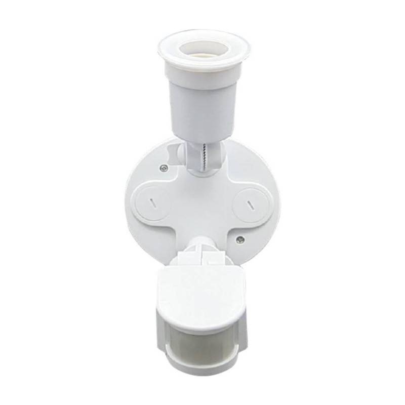 Lampholder for LED bulb E27 with motion sensor