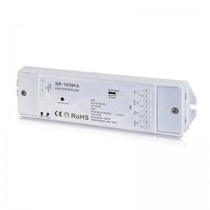 RGB/RGBW Dimmer PMW Controller - 12-36VDC(4 channels 5A/channel) - RF Receiver - Sunricher Perfect RF