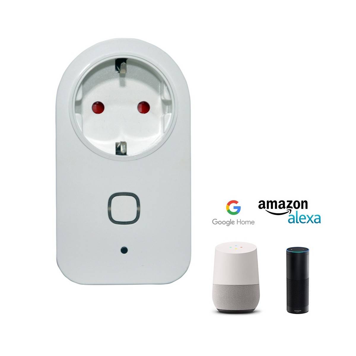 Buy WIFI, Alexa and Google Home connection plug adapter base