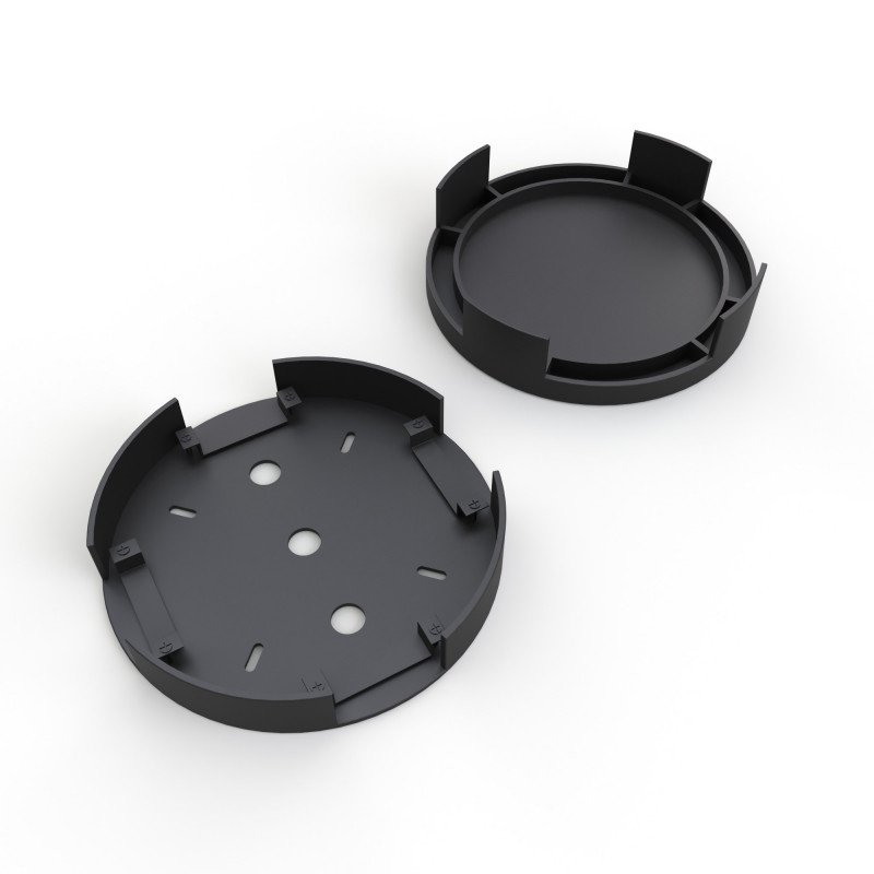 Central surface-mounted canopy for "Axia" lamp Central surface-mounted canopy for "Axia" lamp