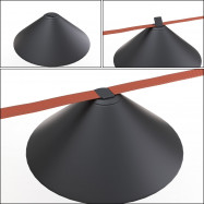 Configurable lamp "Axia 2" - Two 2W flat lamps + Conductive fabric strip + accessories