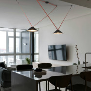 Configurable lamp "Axia 2" - Two 2W flat lamps + Conductive fabric strip + accessories