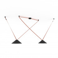 Configurable lamp "Axia 2" - Two 2W flat lamps + Conductive fabric strip + accessories