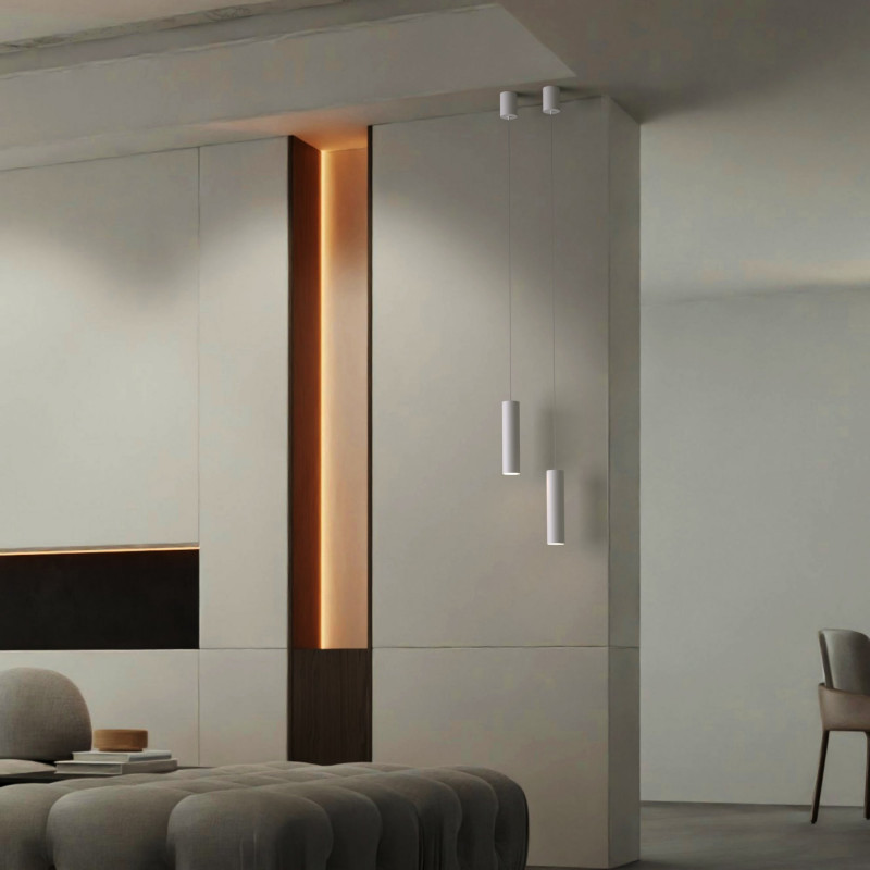 Modern Pendant Light "Roomba" - 10W - CCT - White Modern Pendant Light "Roomba" - 10W - CCT - White