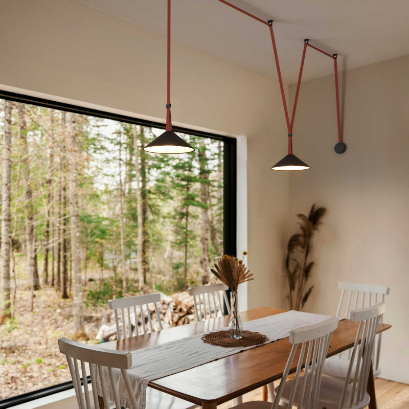 Configurable lamp "Axia 2" - Two 2W flat lamps + Conductive fabric strip + accessories Configurable lamp "Axia 2" - Two 2W flat lamps + Conductive fabric strip + accessories