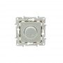 200W 230V rotary regulator for recessed mounting and trim frame