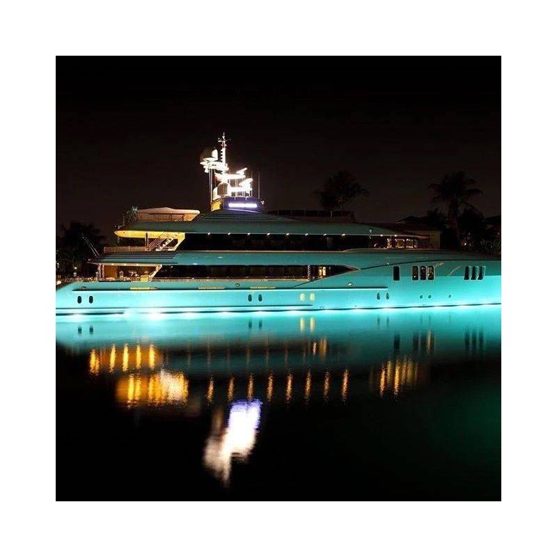 SLIM 30W 12V 316L stainless steel IP68 RGB LED submersible surface light