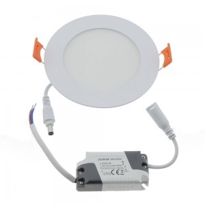 Recessed circular LED downlight 6W - 5 years warranty