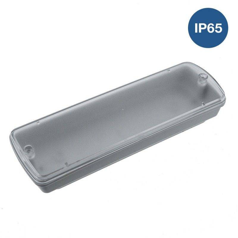 Surface-mounted weatherproof box for emergency light - IP65