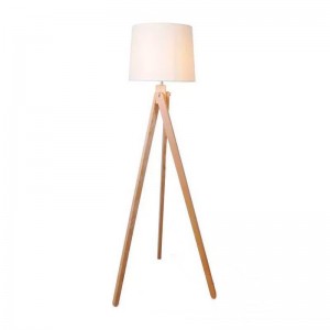 Floor lamp "NASHUA" wood