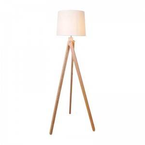 Floor lamp "NASHUA" wood