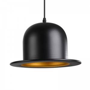 Vintage hat pendant lamps