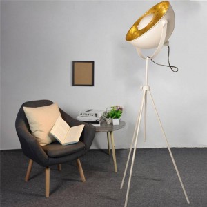 Vintage floor lamps with tripod
