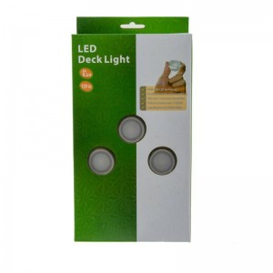 Kit 6 recessed LED floor spotlights