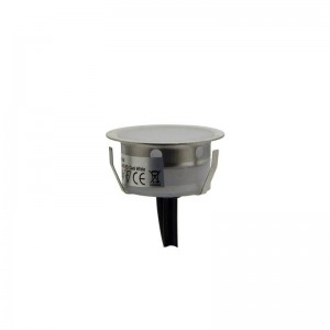 Kit 6 recessed LED floor spotlights