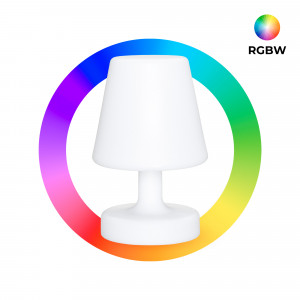 RGBW LED Light Lamp - 6W - Rechargeable