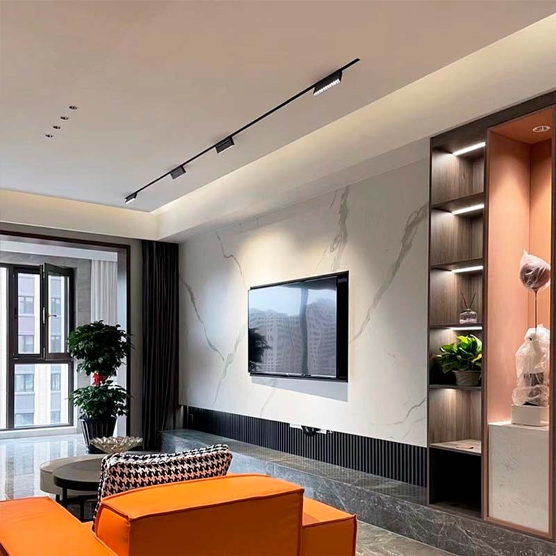 Magnetic Rail 20mm Recessed 48V and 2 meters Magnetic Rail 20mm Recessed 48V and 2 meters