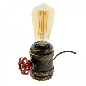 Pipe table lamp