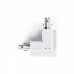 Rigid L connection for recessed three-phase track - GEN2 - 90º - RIGHT