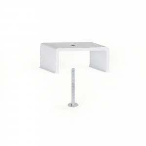 Recessed three-phase track mounting accessory