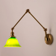 Wall lamp with flexible arm...