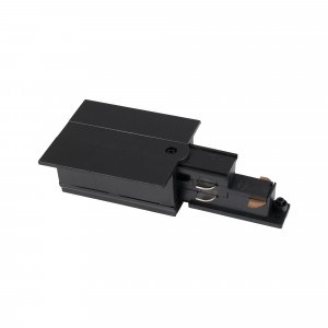 Power connector for recessed three-phase rail - DALI compatibility