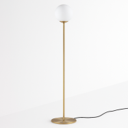 Crystal ball floor lamp...