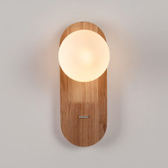 Wall lamp crystal ball...