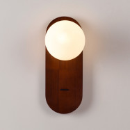 Wall lamp crystal ball...