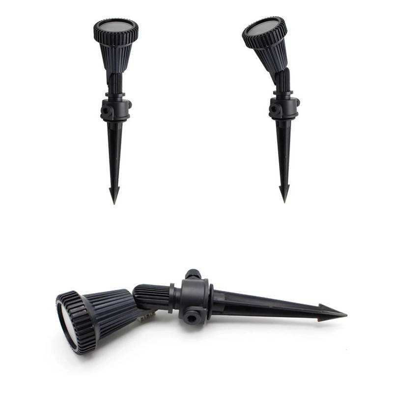 Garden stake for GU10 bulbs