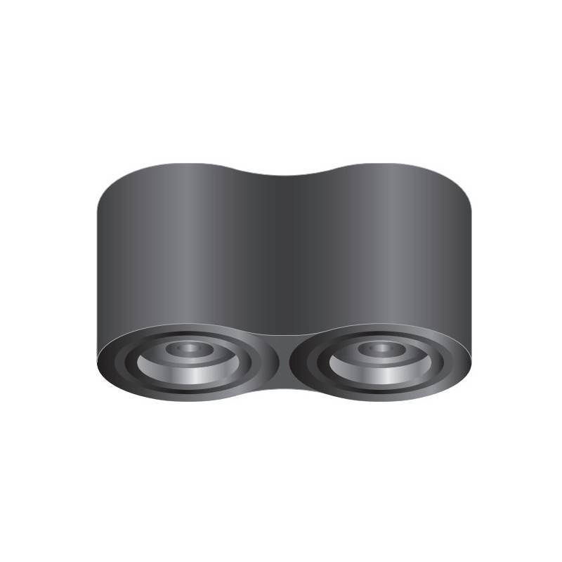 Aro superficie doble orientable mini "SENSA" GU10 Aro superficie doble orientable mini "SENSA" GU10