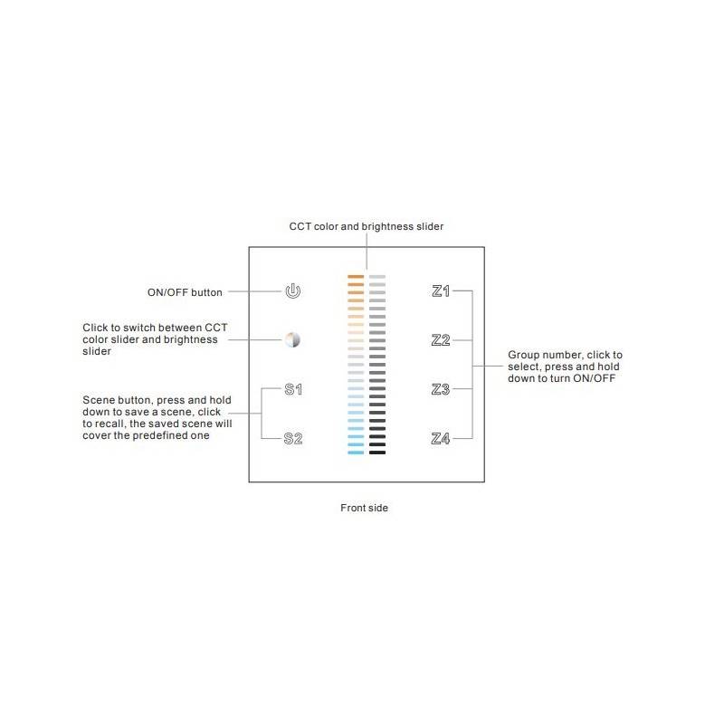 interruptor táctil CCT