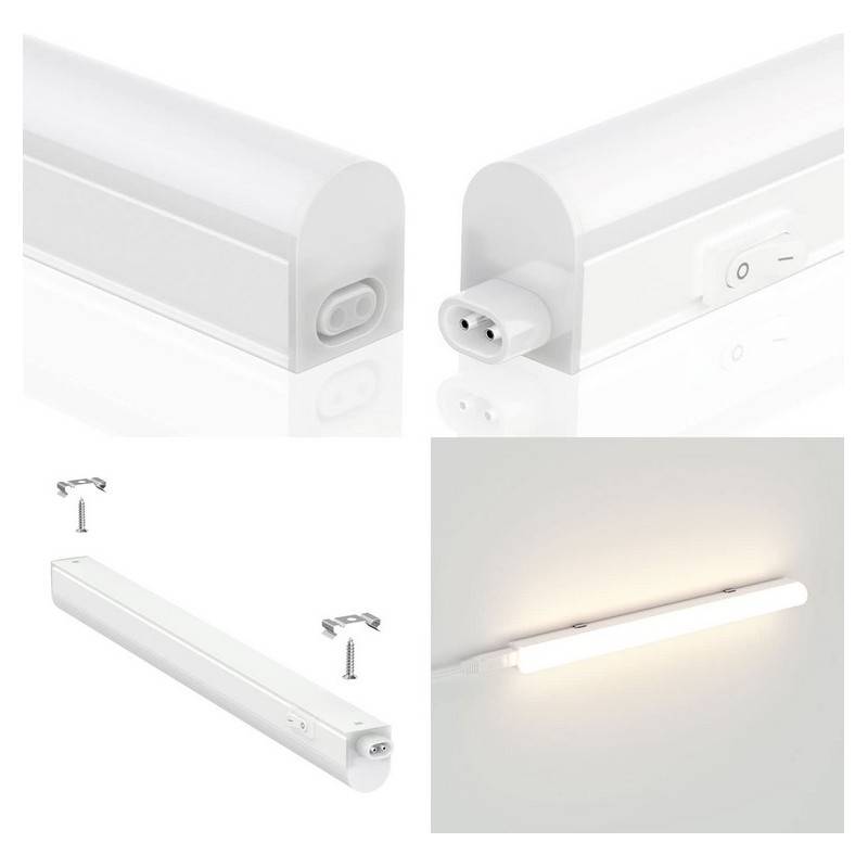 Regleta LED bajomuebles T5 120cm